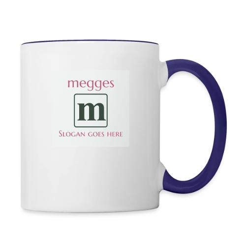 megges logo - Contrast Coffee Mug