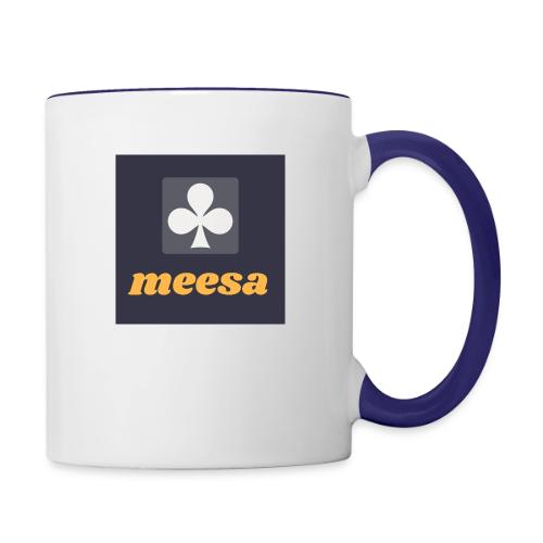 meesa logo - Contrast Coffee Mug