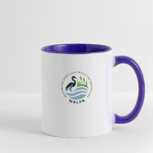Circular Logo With Text No Background - Contrast Coffee Mug