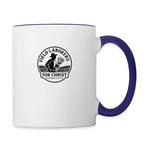 Field Labor Matt 9 37 Big background - Contrast Coffee Mug