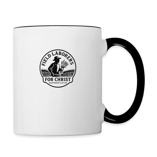 Field Labor Matt 9 37 Big background - Contrast Coffee Mug