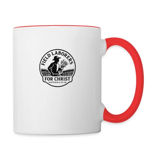 Field Labor Matt 9 37 Big background - Contrast Coffee Mug