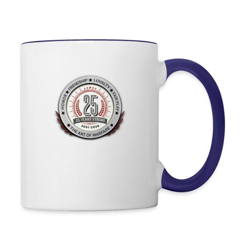 25 Years Strong - Contrast Coffee Mug