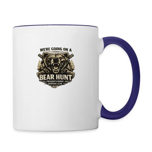 BEAR HUNT - Contrast Coffee Mug