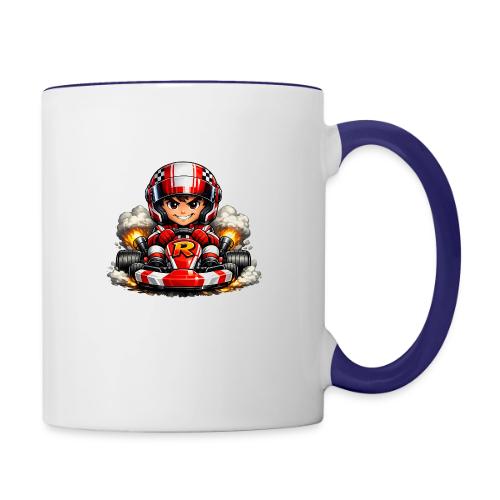Carcadelogoracerfront - Contrast Coffee Mug