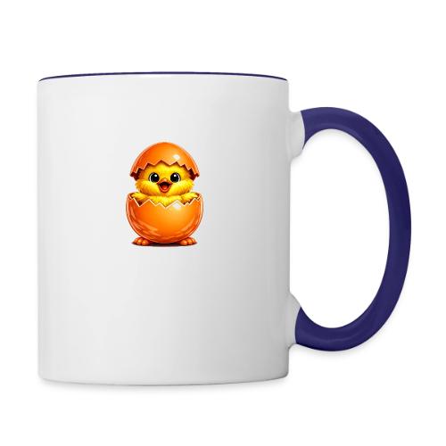 Easter Chick Orange - Contrast Coffee Mug