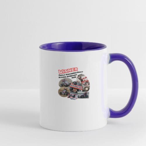 Luke Hall - Eldora Speedway FFN#1 Design 2 - Contrast Coffee Mug