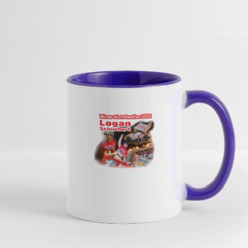 Logan Schuchart #LetsRaceTwo Winner - Contrast Coffee Mug