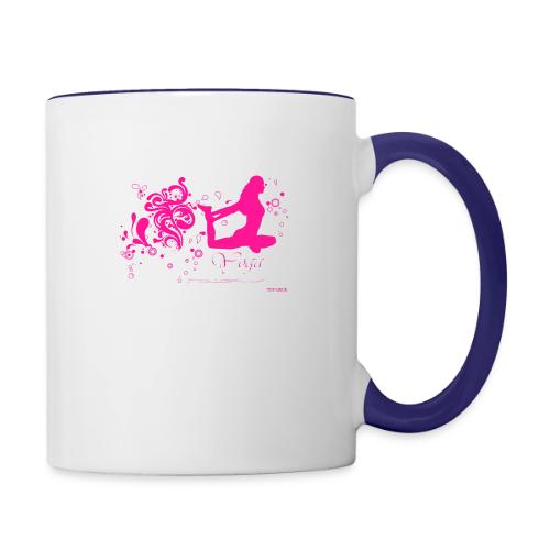 yoga_002 - Contrast Coffee Mug