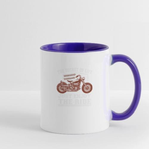Enjoy the ride - Contrast Coffee Mug