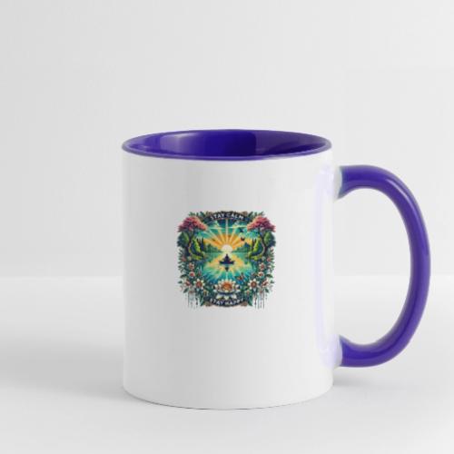 Stay calm Stay happy - Contrast Coffee Mug