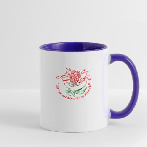 Kiss me hard - Contrast Coffee Mug