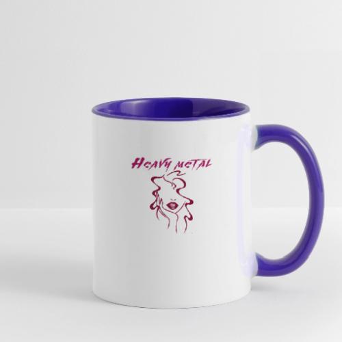 HEAVY METAL - Contrast Coffee Mug