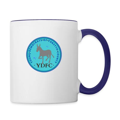 Young Democrats of Forsyth County - Contrast Coffee Mug