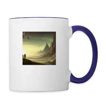 Guardian's Awakening: Chapter 12 - Contrast Coffee Mug - white/cobalt blue - Right