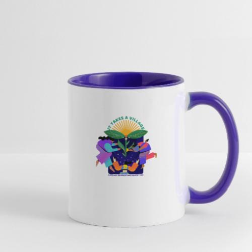 It Takes a Village! - Contrast Coffee Mug