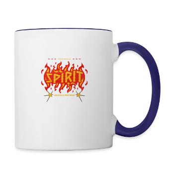 [PHUONG store] - Spirit - Contrast Coffee Mug - white/cobalt blue - Right