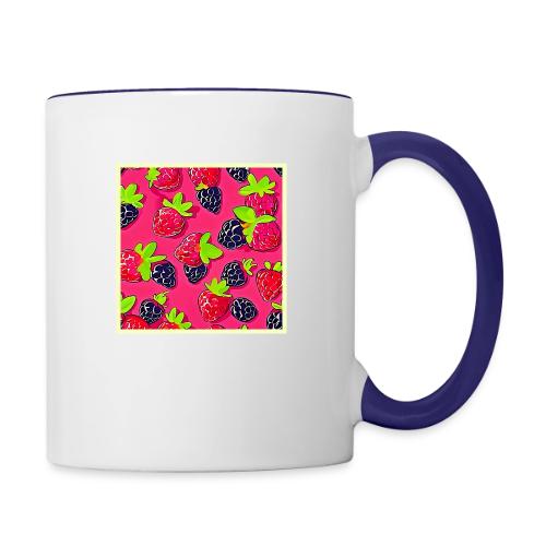 Berry Patch: Sweet Design - Contrast Coffee Mug