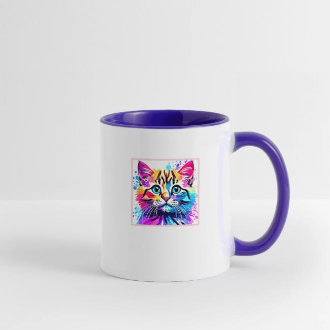 Vivid Kitty Vibes Design