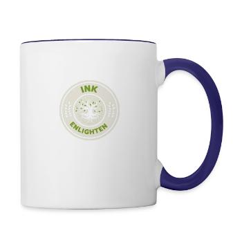 Tees - Contrast Coffee Mug - white/cobalt blue - Right