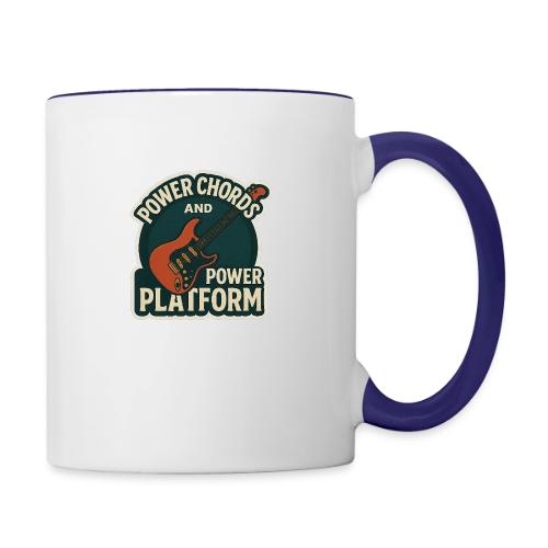 Power Chords and Power Platform - Contrast Coffee Mug