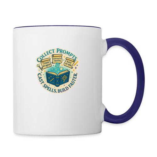 Collect Prompts Spell Book - Contrast Coffee Mug