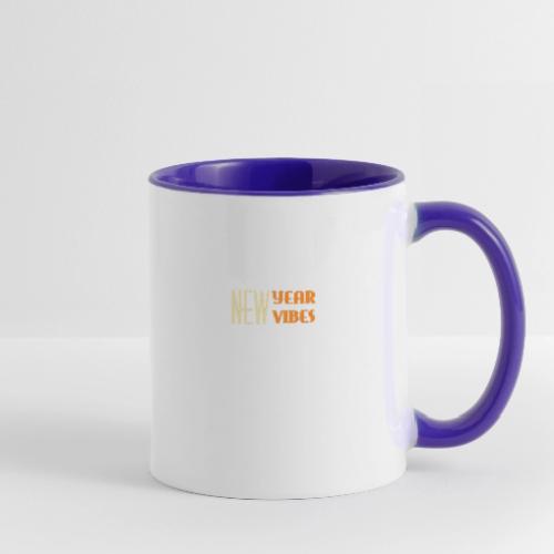 New Year New Vibes - Contrast Coffee Mug