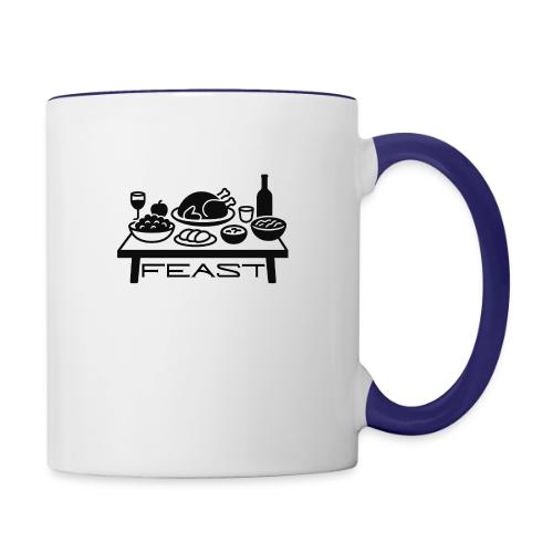 Feast - Contrast Coffee Mug