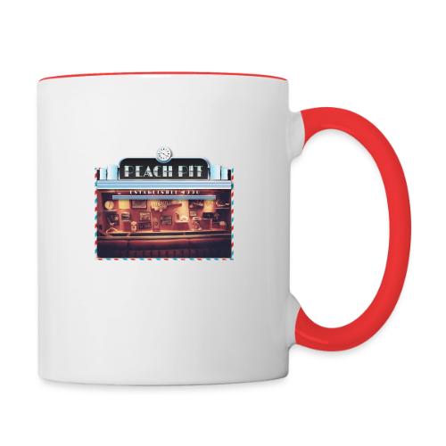 Peach Pit Shirt 90210 - Contrast Coffee Mug