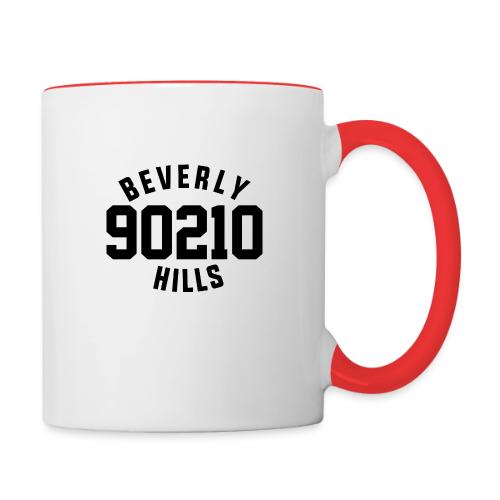 90210 Old School Tee Black - Contrast Coffee Mug