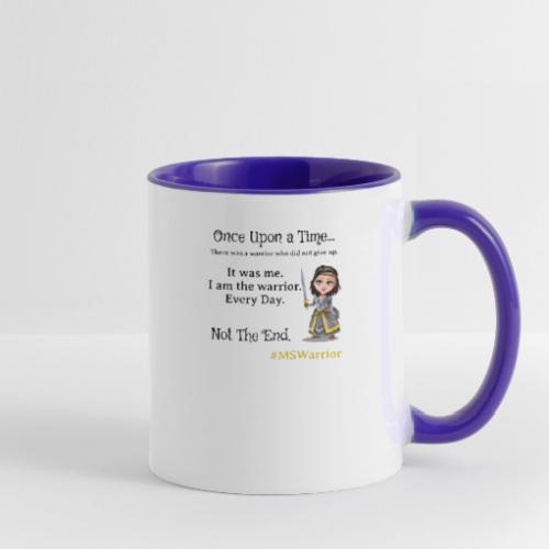 MS Warrior Woman - Contrast Coffee Mug