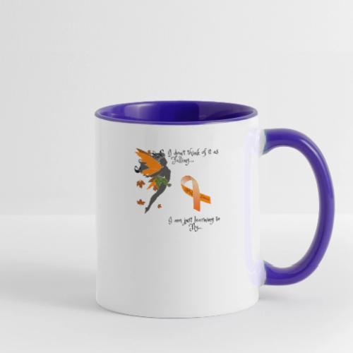 Tripping? Or Learning to Fly - Contrast Coffee Mug