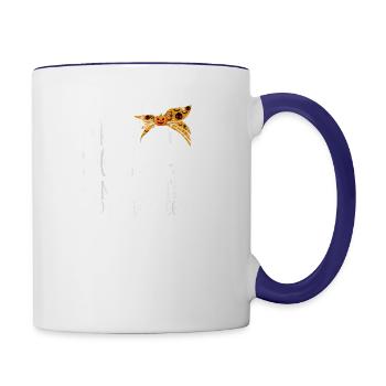 I Like Murder Shows Comfy Clothes and Maybe 3 Peop - Contrast Coffee Mug - white/cobalt blue - Right