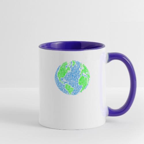 Global PEACE Sphere - Contrast Coffee Mug