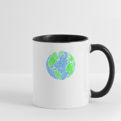 Global PEACE Sphere - Contrast Coffee Mug