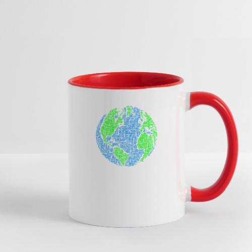 Global PEACE Sphere - Contrast Coffee Mug