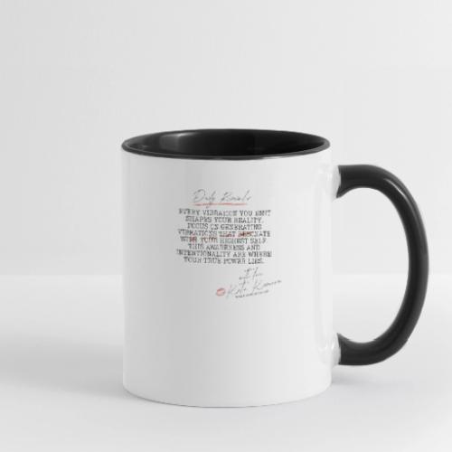 Daily Reminders 1 - Contrast Coffee Mug