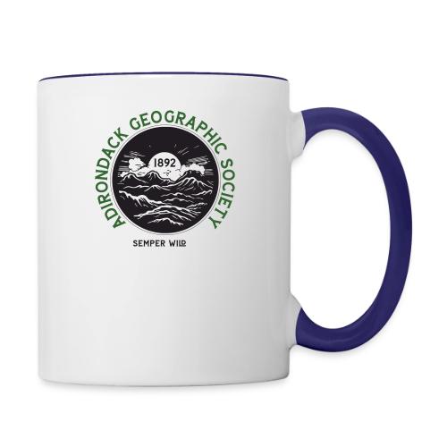 Adirondack Geographic Society Logo - Contrast Coffee Mug