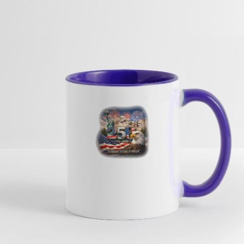 1776-2026 | Celebrating 250 Years of Freedom - Contrast Coffee Mug