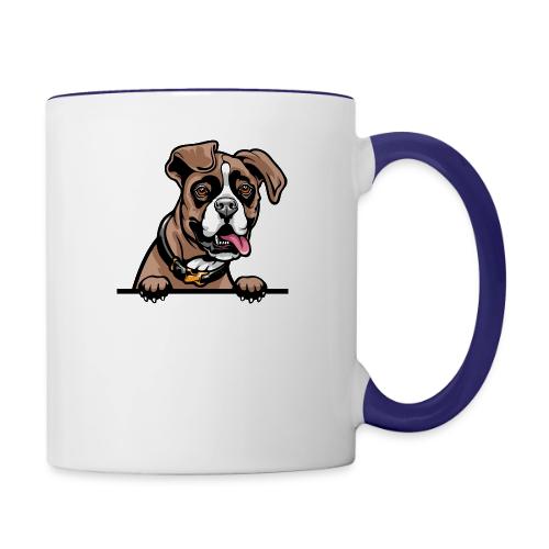 Animal Dog Boxer - Contrast Coffee Mug