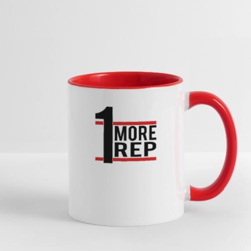 1 More Rep - Contrast Coffee Mug
