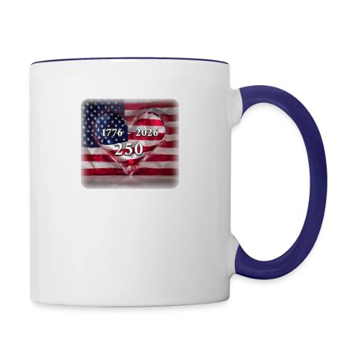 1776-2026 | 250 Years USA - Contrast Coffee Mug