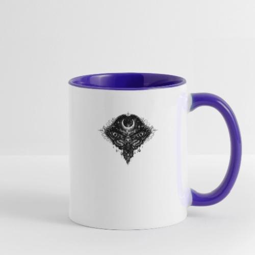 Crescent Moth - Contrast Coffee Mug
