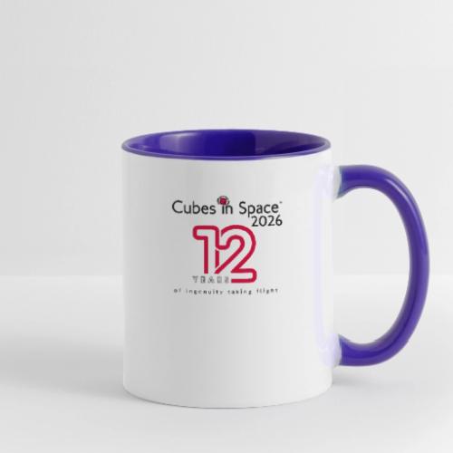 2026 Cubes in Space Products - Contrast Coffee Mug