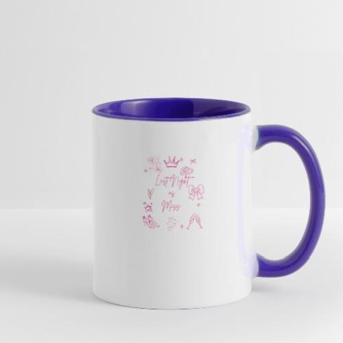 Last Night as Miss Bachelorette - Contrast Coffee Mug