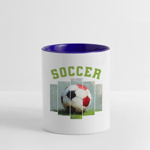Soccer Core - Contrast Coffee Mug