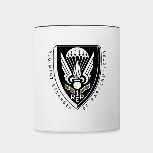 1er REP - Regiment - Badge - Dark - Contrast Coffee Mug
