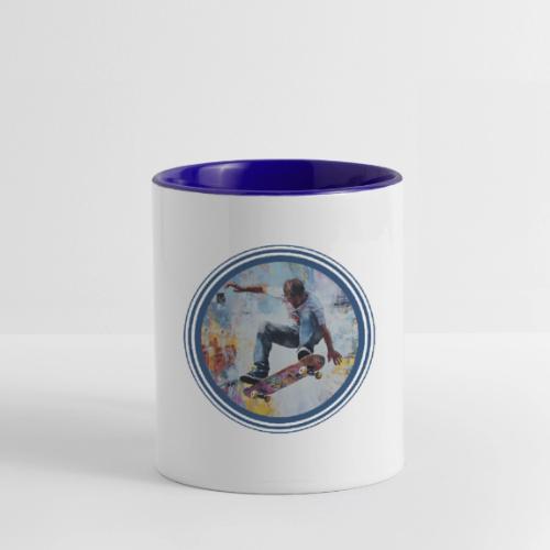 Skateboarding Universe - Contrast Coffee Mug
