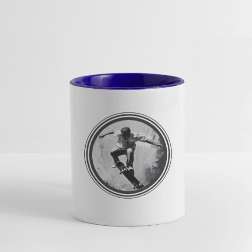 Skateboarding Vibes Only - Contrast Coffee Mug