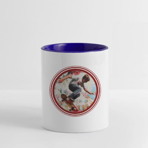 Skateboarding is Life - Contrast Coffee Mug